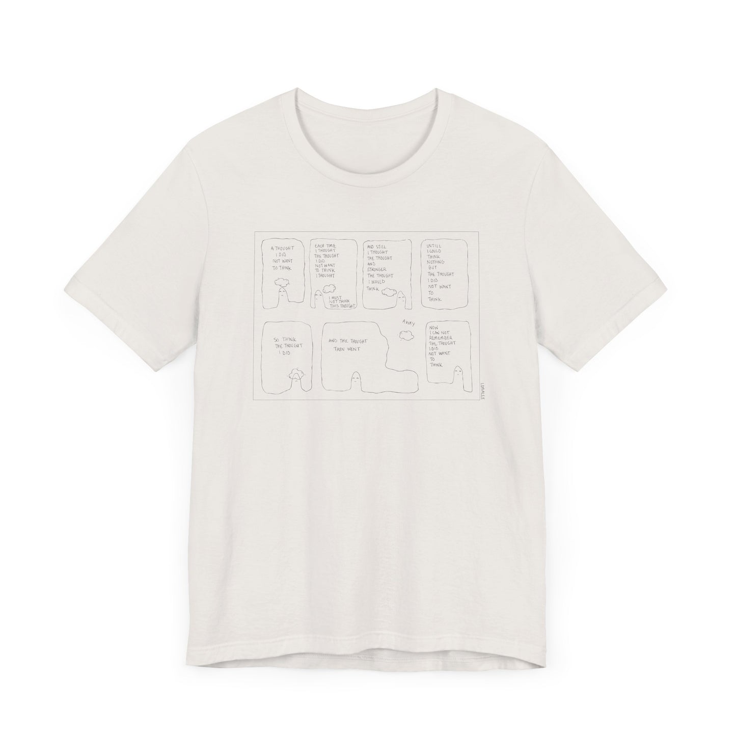 Zine Tee- A thought I did not want to think